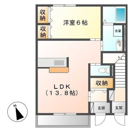 ラ・パッセ・デラ・メンテの物件間取画像